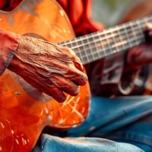 Blues Fingerstyle w A-dur (TAB)